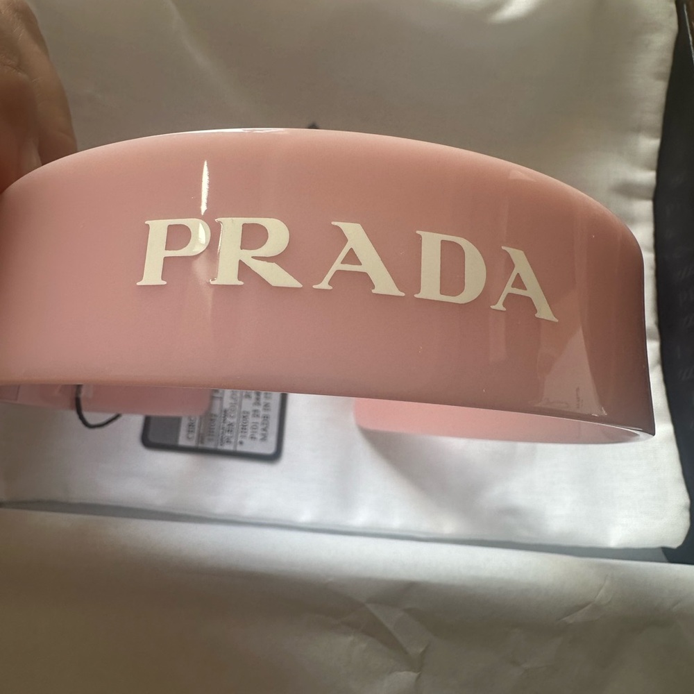Prada Blush Pink Headband - Picture 4 of 7